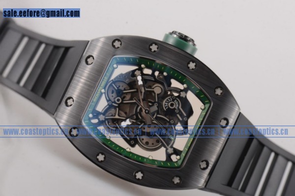 Richard Mille RM 055 Watch Perfect Replica PVD Green